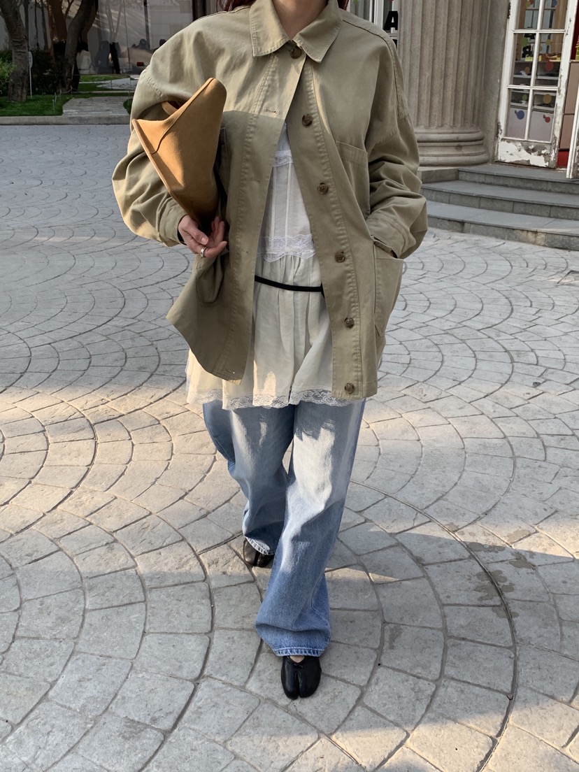 SUNDER MARKET韓國東大門代購女士新款人氣職業夾克紐扣SUNDER MARKET夾克