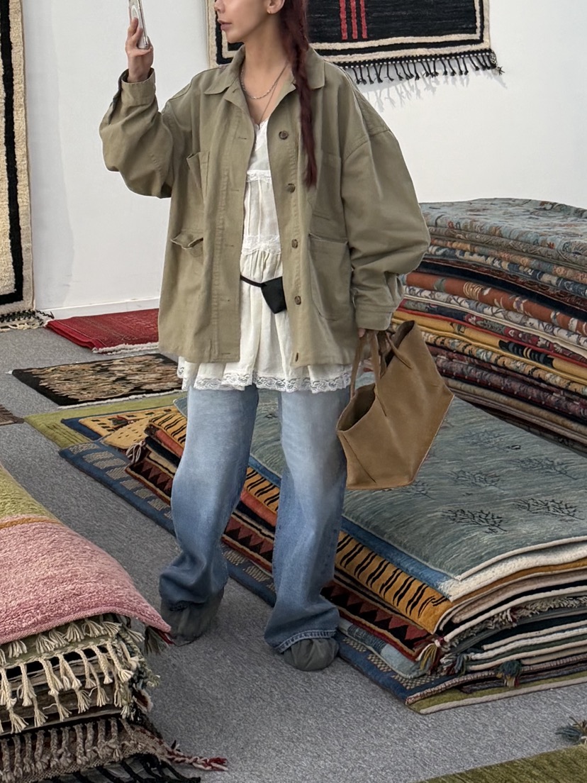 SUNDER MARKET韓國東大門代購女士新款人氣職業夾克紐扣SUNDER MARKET夾克