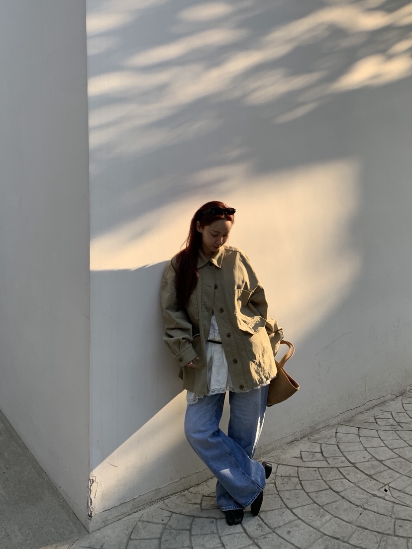 SUNDER MARKET韓國東大門代購女士新款人氣職業夾克紐扣SUNDER MARKET夾克