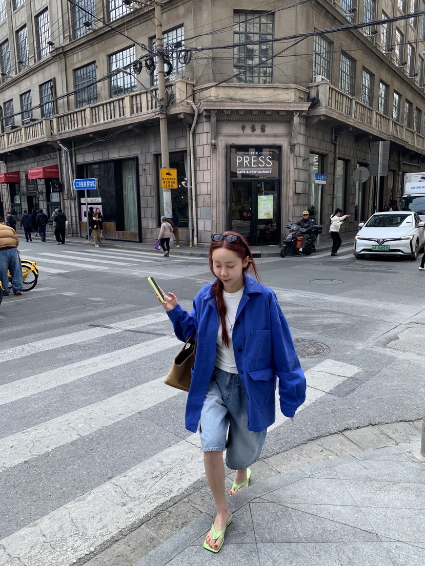 SUNDER MARKET韓國東大門代購女士新款人氣職業夾克紐扣SUNDER MARKET夾克