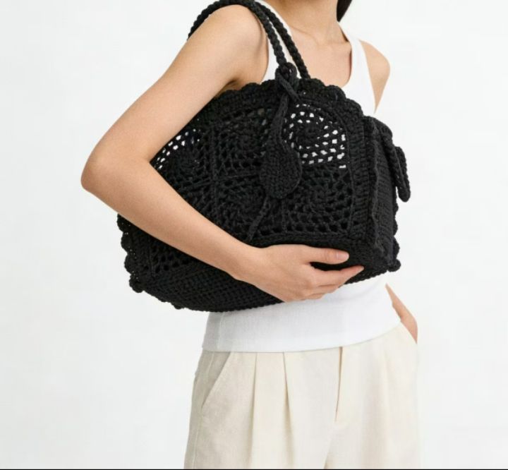 TROUVAILLE韓國代購女裝新款職業時尚單肩斜跨包手工制作TROUVAILLE單肩/斜跨包