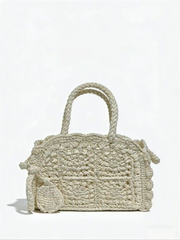 TROUVAILLE韓國代購女裝新款職業時尚單肩斜跨包手工制作TROUVAILLE單肩/斜跨包