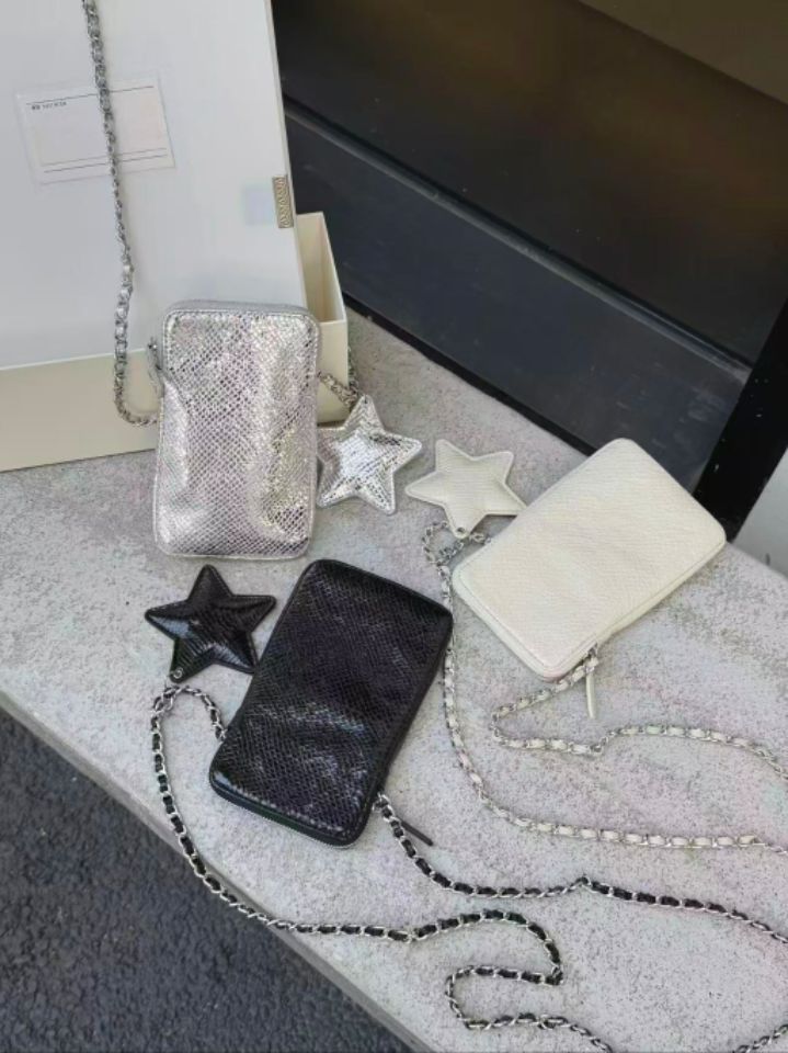 TROUVAILLE韓國直郵女裝新品休閑熱賣單肩斜跨包含飾品羊皮TROUVAILLE單肩/斜跨包