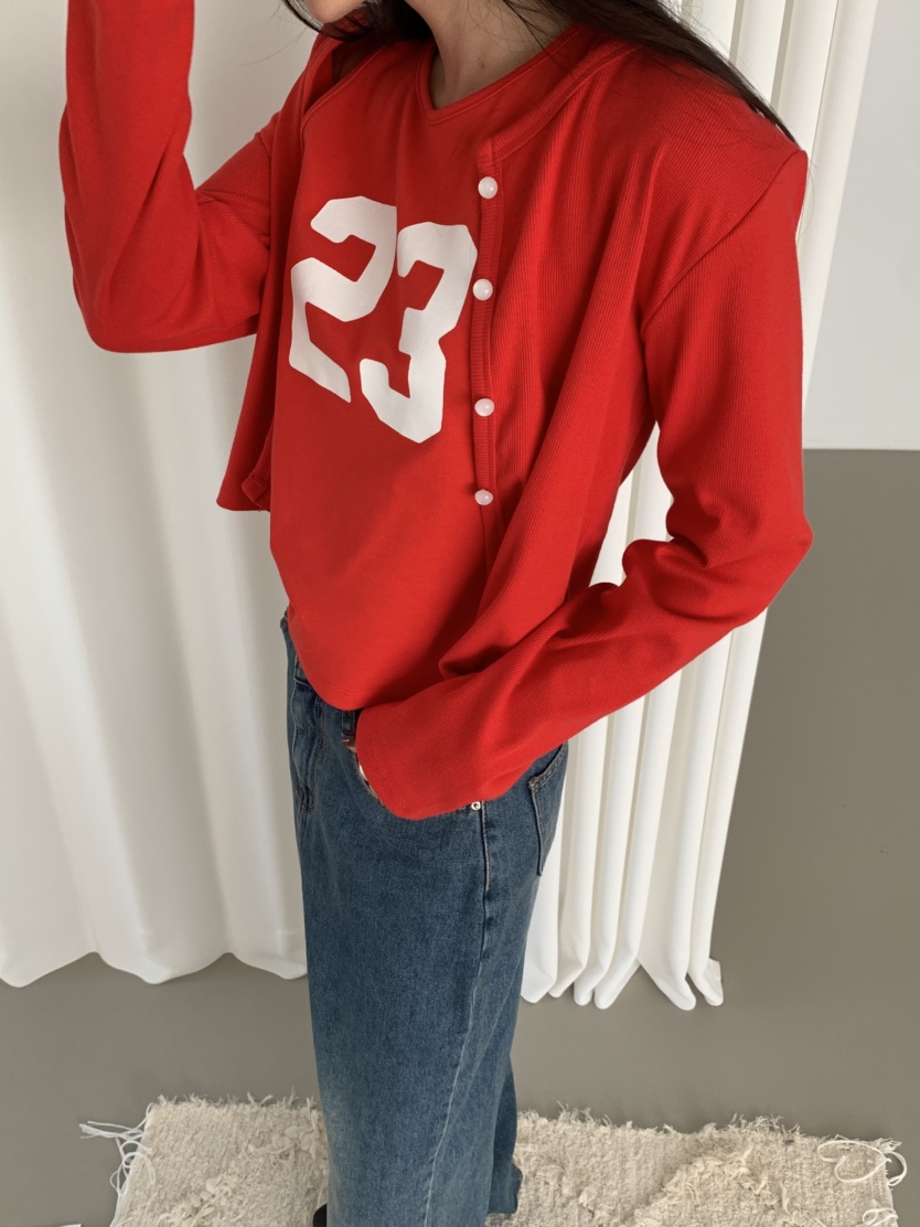 MOSMOS韓國代購女士新款熱賣時尚人氣職業休閑26春夏長袖T恤MOSMOS長袖T恤