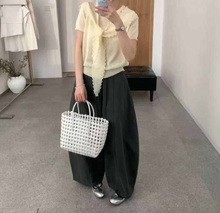 CRONG韓國代購女裝新款休閑人氣時尚推薦熱賣針織衫披肩套裝CRONG針織衫