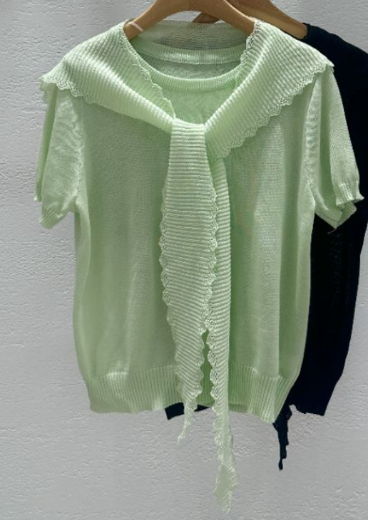 CRONG韓國代購女裝新款休閑人氣時尚推薦熱賣針織衫披肩套裝CRONG針織衫圖色2