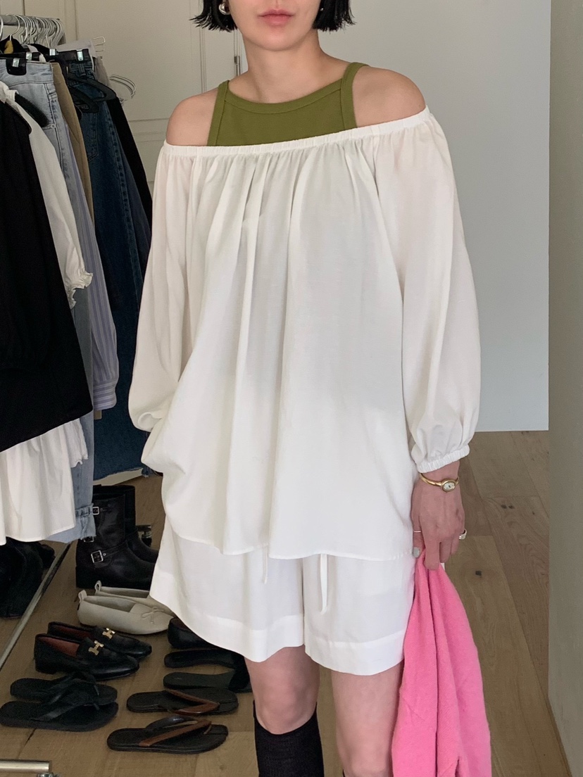 ARBOL韓國代購女士新款休閑26春夏時尚推薦職業襯衫蕾絲衫ARBOL襯衫/蕾絲衫