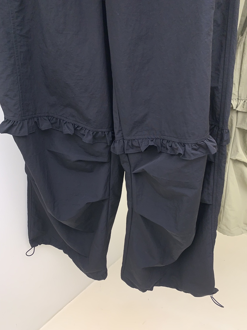 SEOLO韓國東大門代購女裝新款推薦26春夏職業時尚休閑褲尼龍Seolo seoul休閑褲