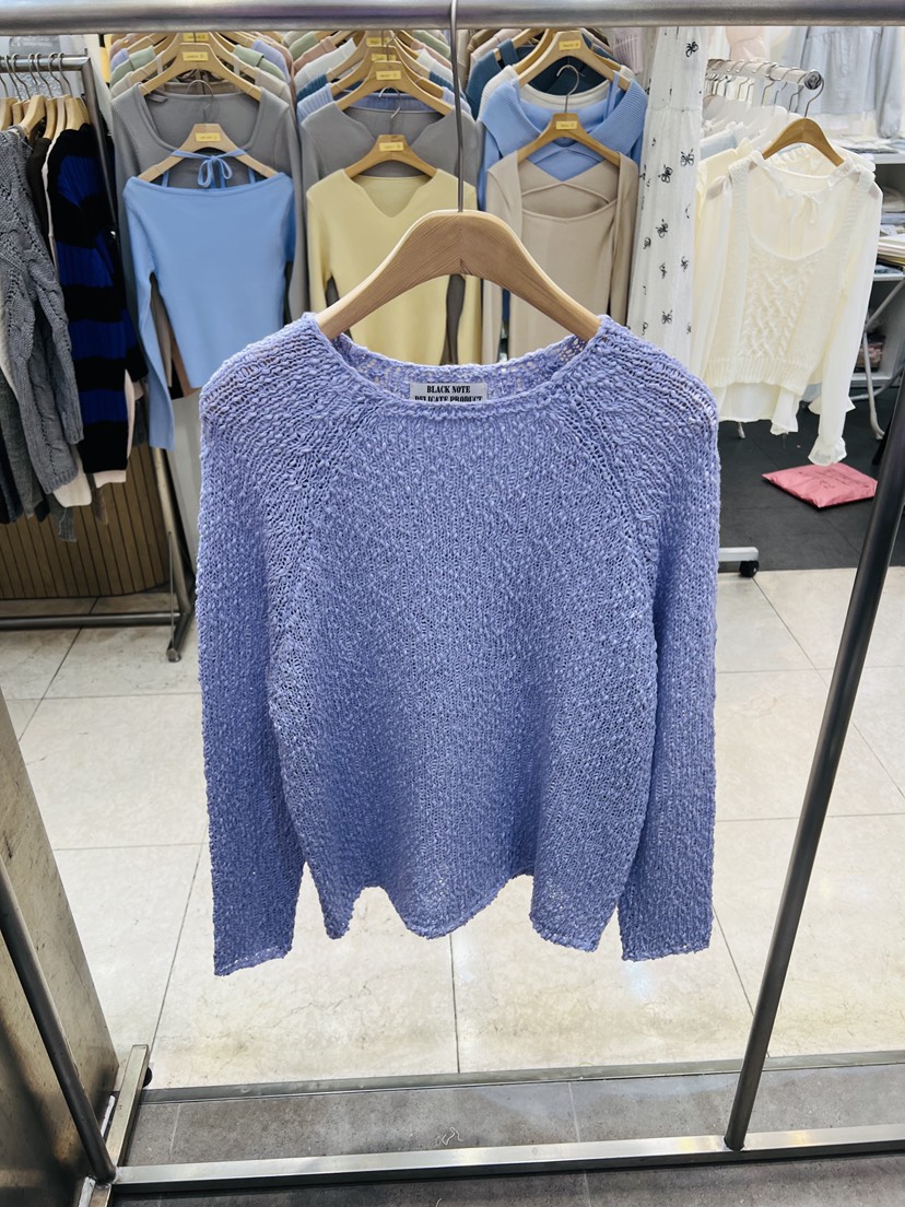 BLACK NOTE東大門實拍女裝新款26春夏休閑推薦熱賣針織衫BLACK NOTE針織衫圖色1