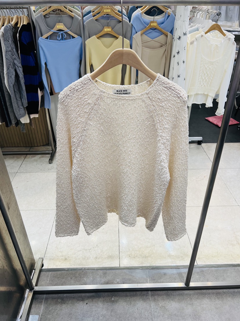 BLACK NOTE東大門實拍女裝新款26春夏休閑推薦熱賣針織衫BLACK NOTE針織衫圖色3