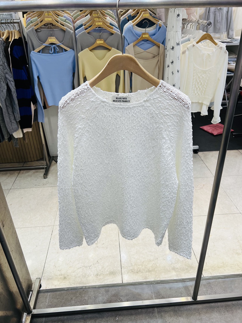 BLACK NOTE東大門實拍女裝新款26春夏休閑推薦熱賣針織衫BLACK NOTE針織衫圖色5
