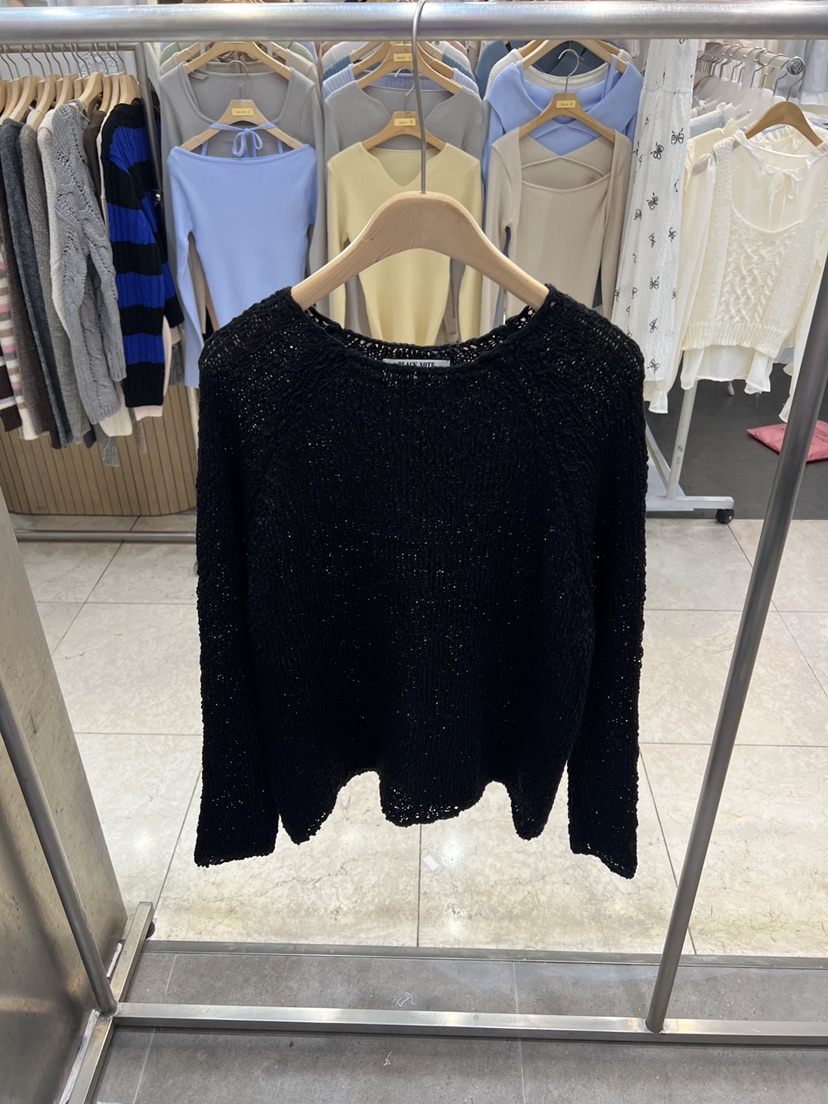 BLACK NOTE東大門實拍女裝新款26春夏休閑推薦熱賣針織衫BLACK NOTE針織衫圖色6