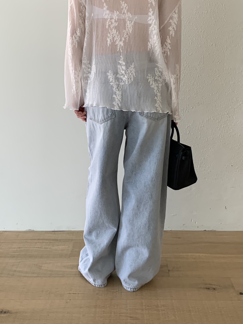 ARBOL韓國代購女裝新款職業熱賣人氣休閑推薦時尚26春夏牛仔褲ARBOL牛仔褲