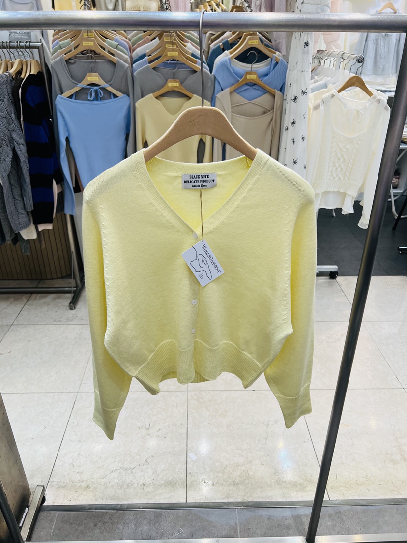 BLACK NOTE東大門實拍女士新品休閑人氣推薦26春夏針織衫BLACK NOTE針織衫圖色2
