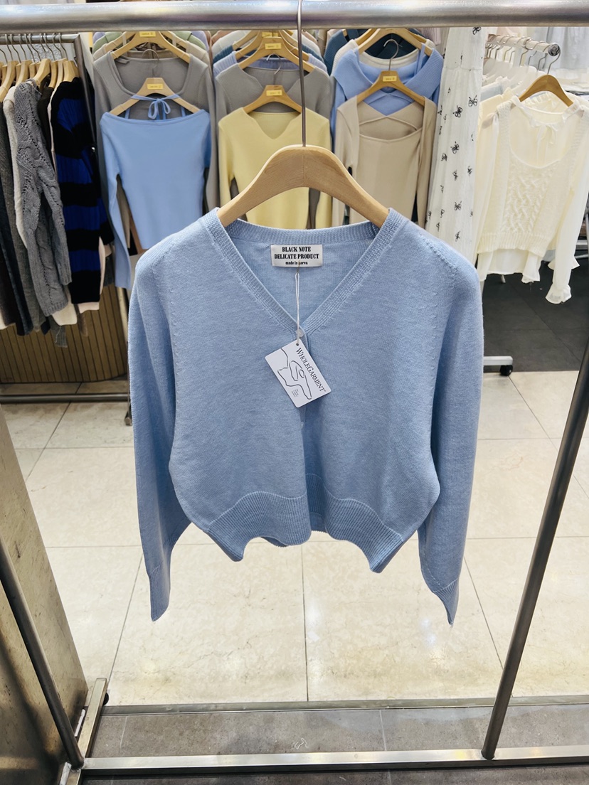 BLACK NOTE東大門實拍女士新品休閑人氣推薦26春夏針織衫BLACK NOTE針織衫圖色7