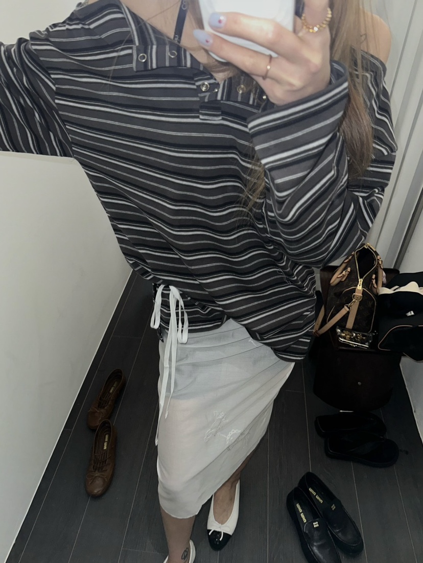 ZEROZERO韓國直郵女裝新品26春夏時尚職業休閑推薦長袖T恤ZEROZERO長袖T恤