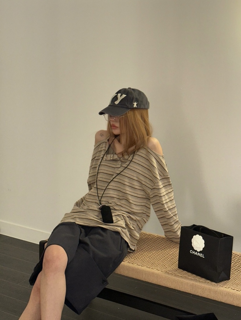 ZEROZERO韓國直郵女裝新品26春夏時尚職業休閑推薦長袖T恤ZEROZERO長袖T恤