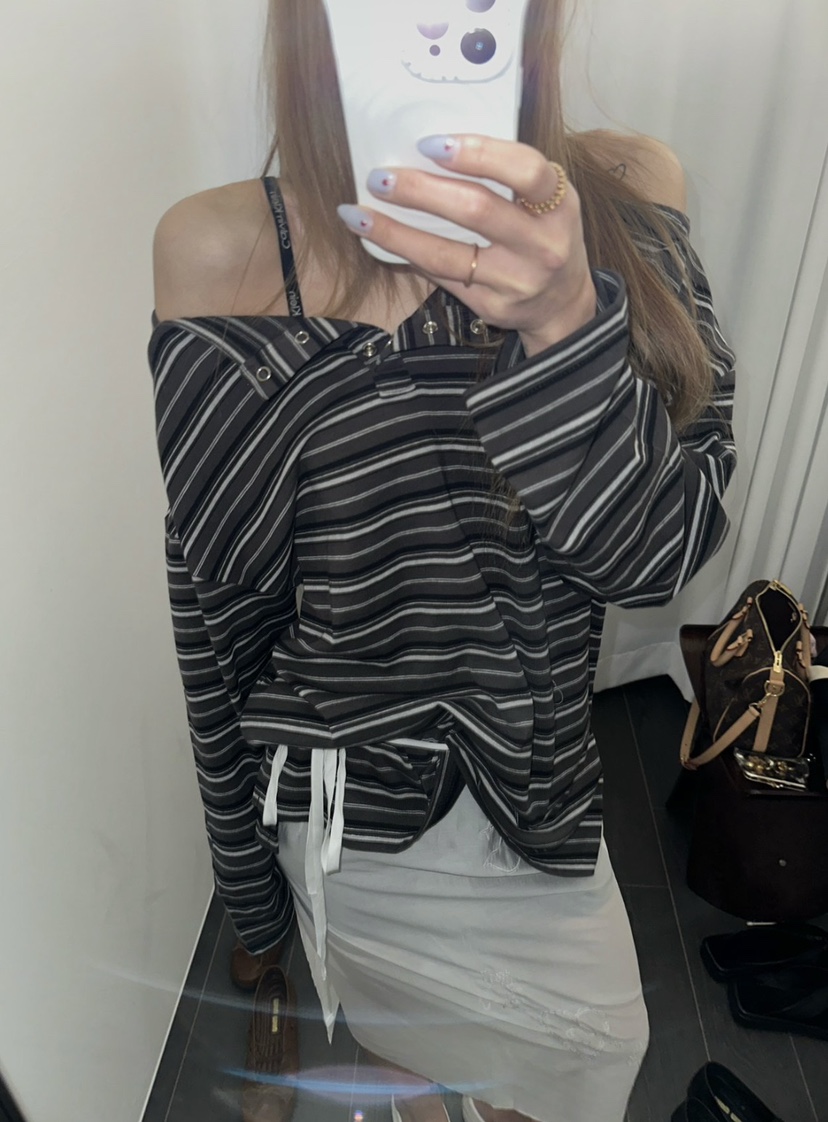 ZEROZERO韓國直郵女裝新品26春夏時尚職業休閑推薦長袖T恤ZEROZERO長袖T恤圖色2