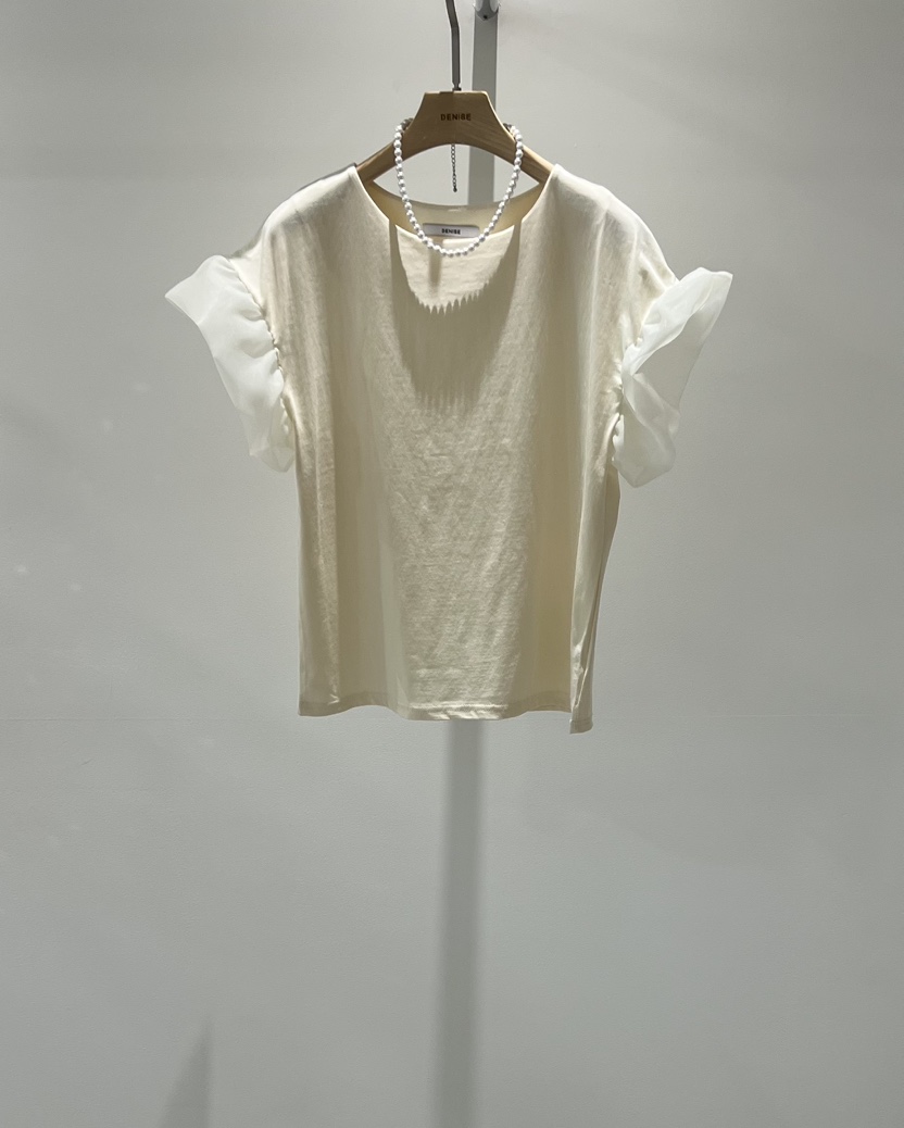 DENISE東大門直郵女裝新品休閑人氣職業熱賣時尚真品26春夏T恤DENISET恤圖色1