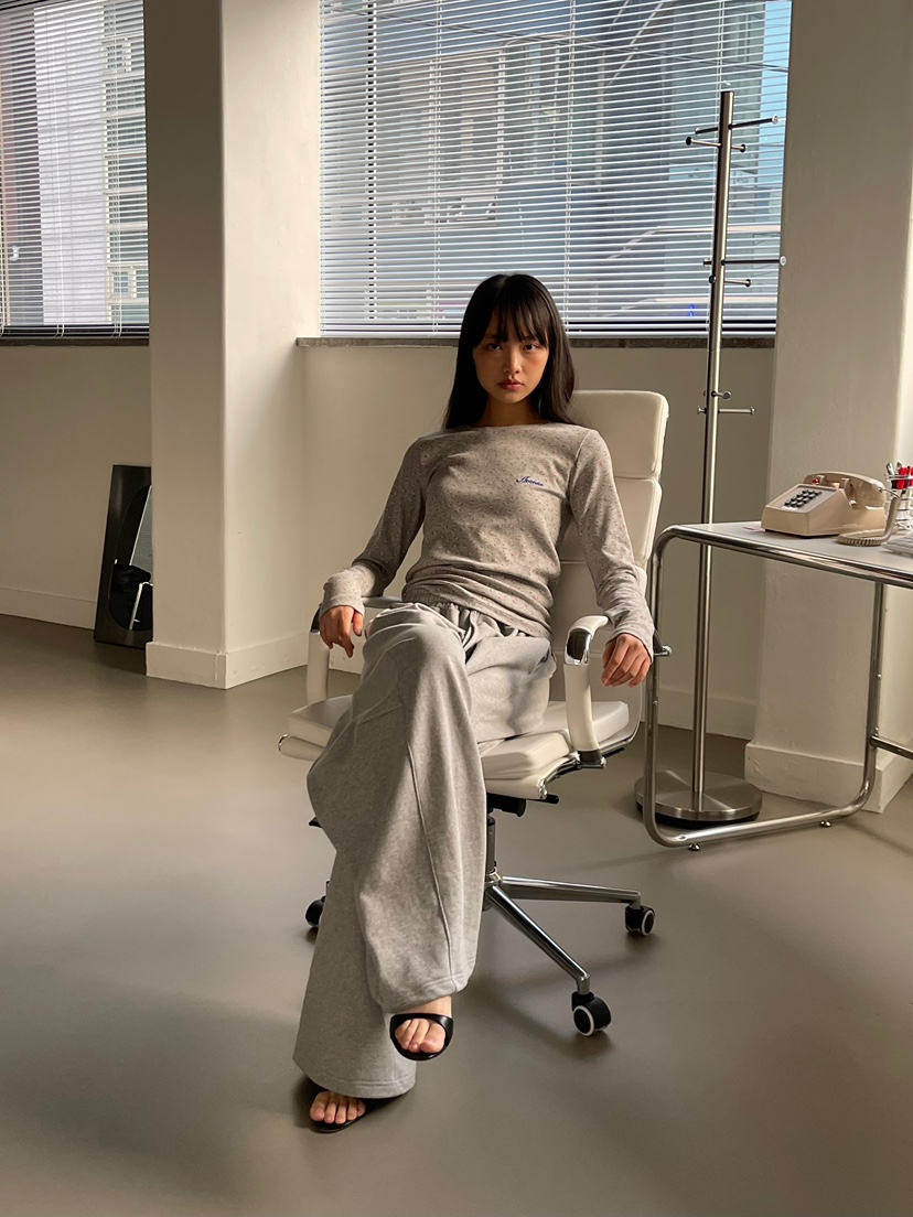 ANOTHER AVENUE韓國代購女士新款26春夏真品時尚人氣休閑褲ANOTHER AVENUE休閑褲