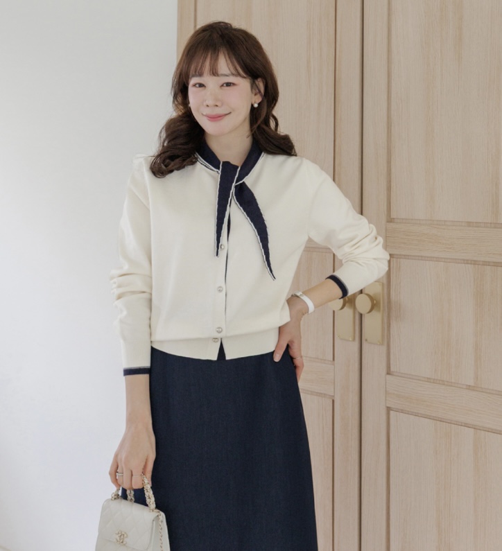 I BLLE韓國直郵女士新款熱賣職業休閑人氣真品26春夏針織衫I BLLE針織衫