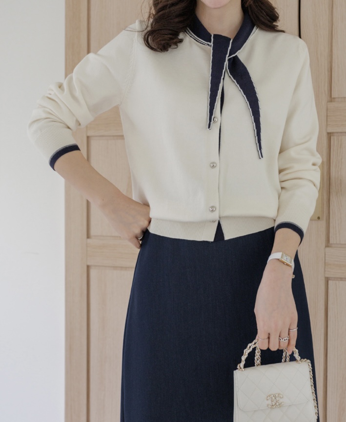 I BLLE韓國直郵女士新款熱賣職業休閑人氣真品26春夏針織衫I BLLE針織衫