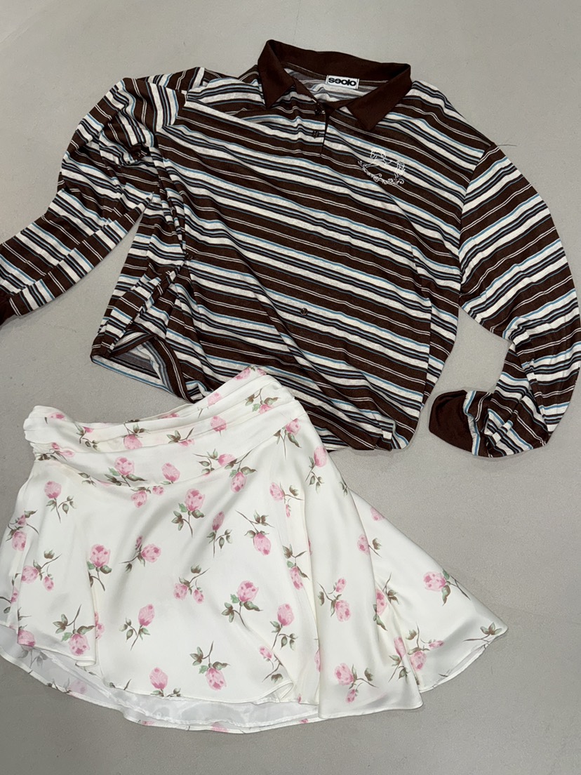 SEOLO東大門實拍女士新款26春夏時尚熱賣推薦休閑真品短裙Seolo seoul短裙