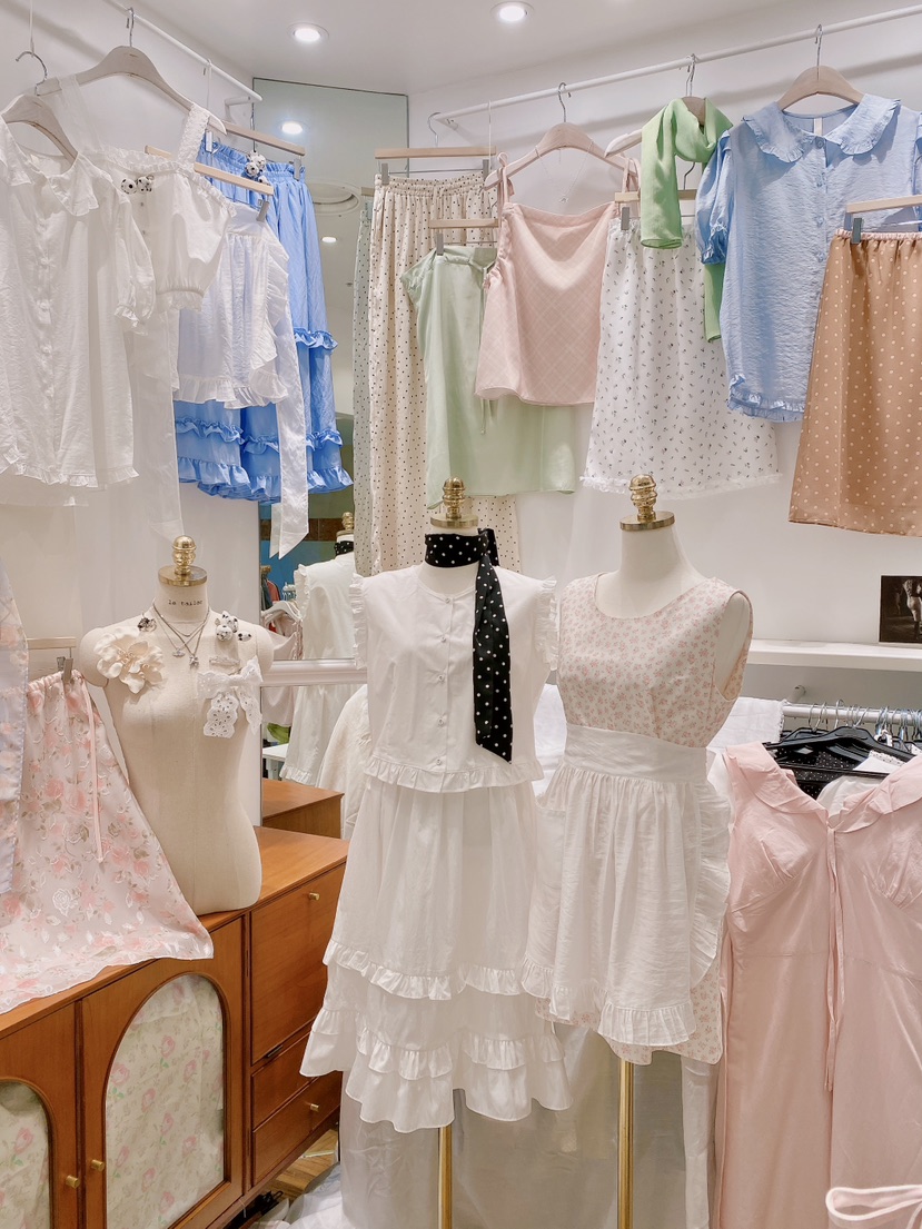 LETAILOR東大門直郵女裝新品推薦職業休閑襯衫蕾絲衫荷葉邊LETAILOR襯衫/蕾絲衫