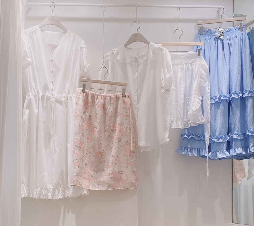 LETAILOR東大門直郵女裝新品推薦職業休閑襯衫蕾絲衫荷葉邊LETAILOR襯衫/蕾絲衫