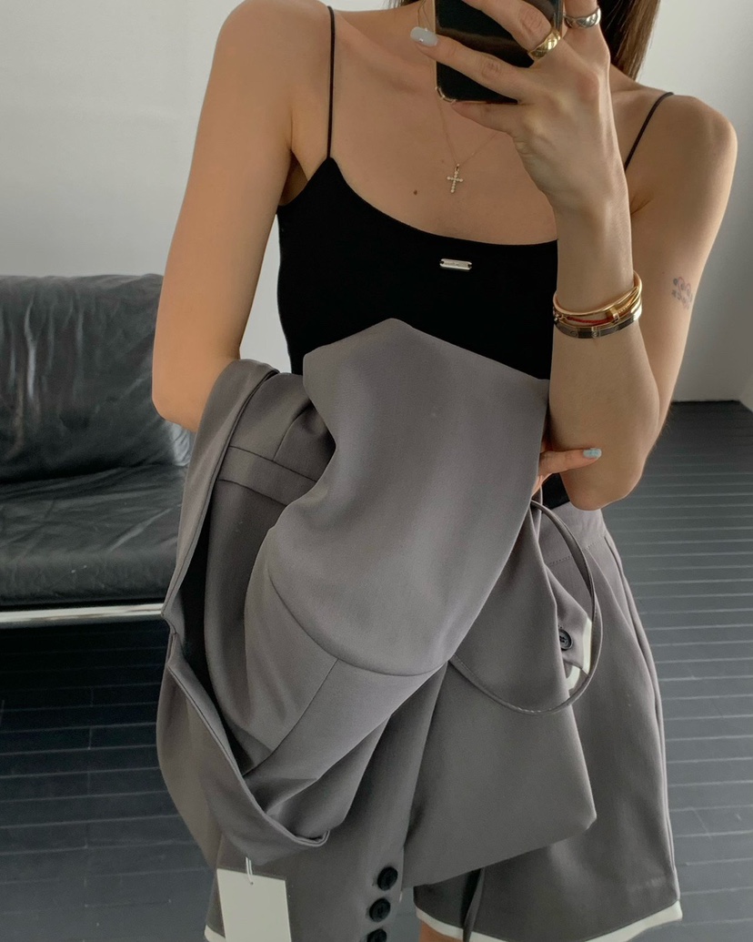 REVE CITE-L韓國直郵女士新品職業26春夏時尚推薦吊帶背心REVE CITE-L吊帶/背心