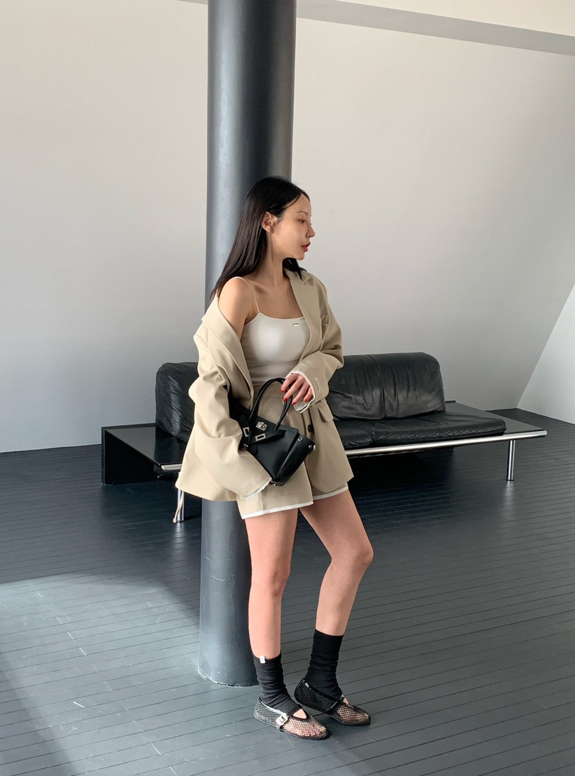 REVE CITE-L韓國直郵女士新品職業26春夏時尚推薦吊帶背心REVE CITE-L吊帶/背心