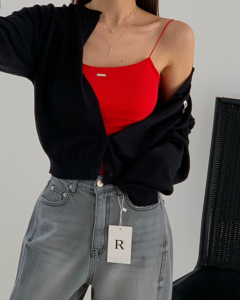 REVE CITE-L韓國直郵女士新品職業26春夏時尚推薦吊帶背心REVE CITE-L吊帶/背心