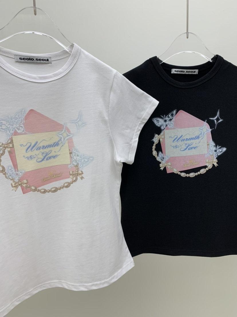 SEOLO東大門代購女裝新品休閑熱賣推薦職業真品時尚26春夏T恤Seolo seoulT恤