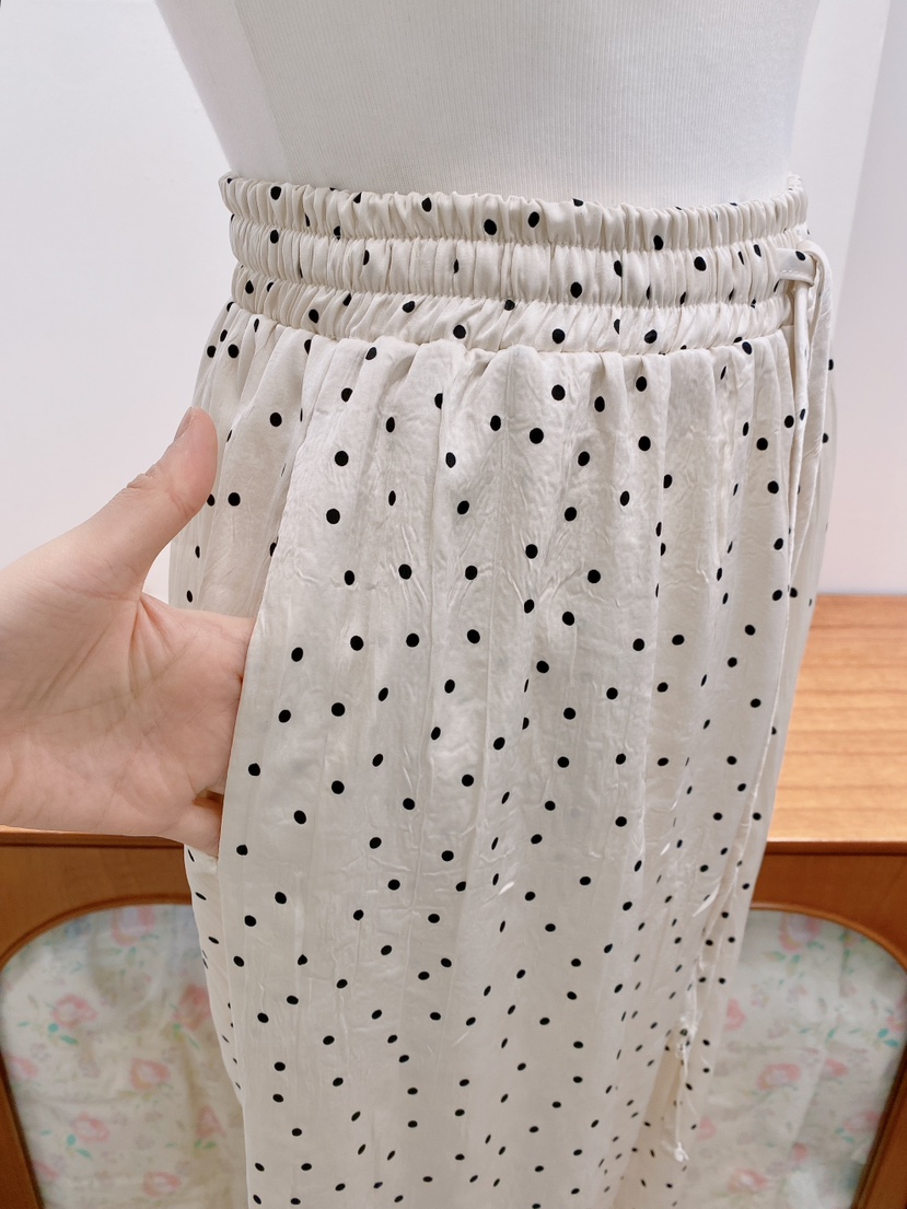 LETAILOR韓國直郵實拍女裝新品熱賣時尚人氣職業休閑褲緞面LETAILOR休閑褲