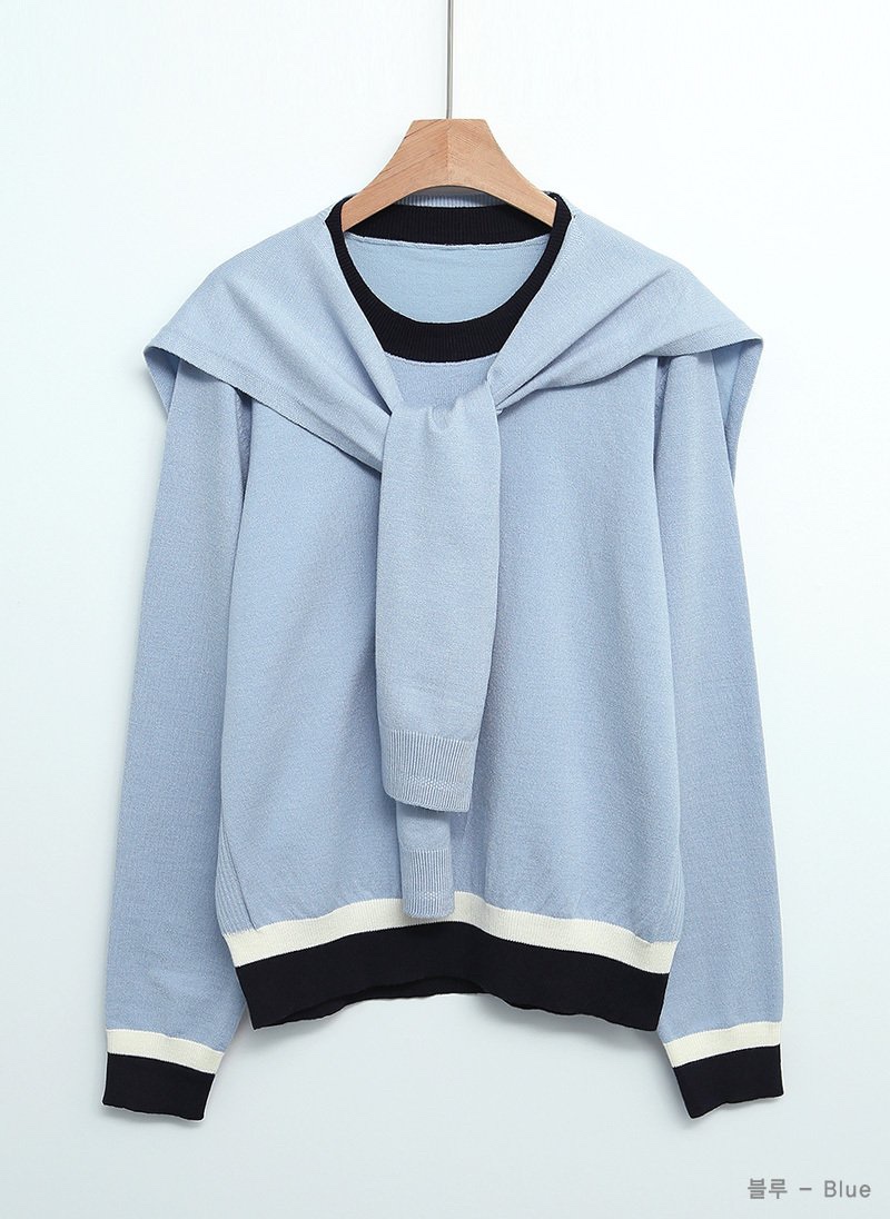 I BLLE韓國東大門代購女士新品26春夏職業人氣熱賣套裝披肩I BLLE套裝圖色3