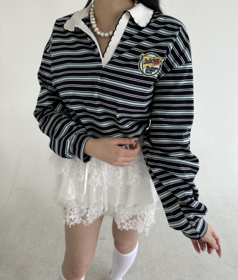 JENNY 1976韓國代購女士新品人氣推薦26春夏職業長袖T恤JENNY 1976長袖T恤