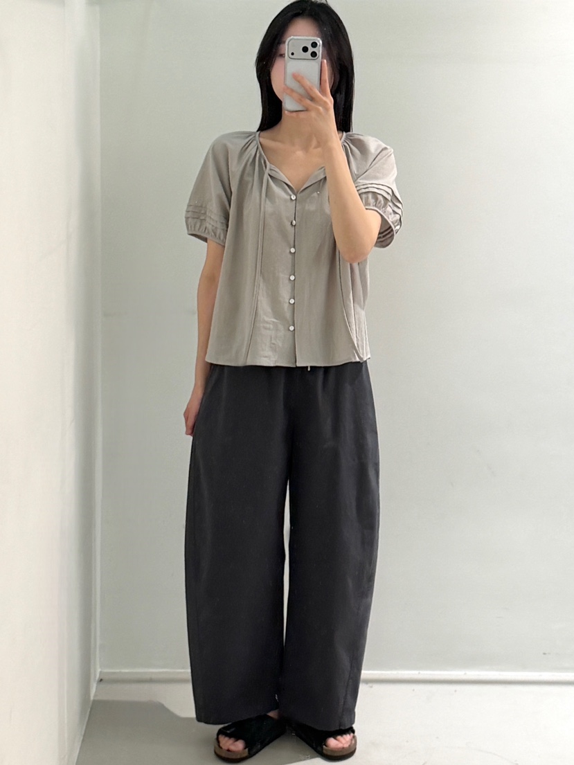 PEPPER-L韓國直郵女士新品熱賣職業人氣26春夏襯衫蕾絲衫PEPPER襯衫/蕾絲衫