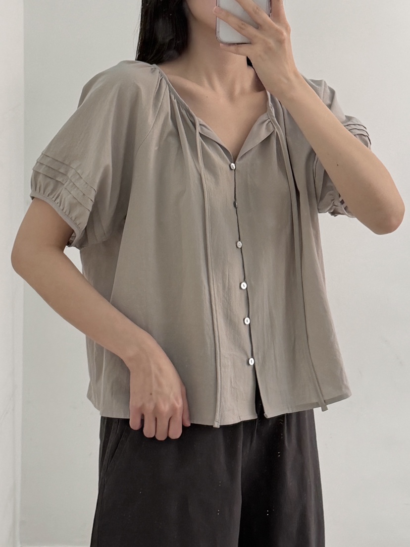 PEPPER-L韓國直郵女士新品熱賣職業人氣26春夏襯衫蕾絲衫PEPPER襯衫/蕾絲衫