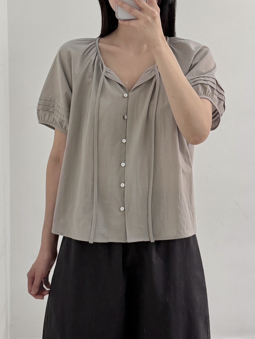 PEPPER-L韓國直郵女士新品熱賣職業人氣26春夏襯衫蕾絲衫PEPPER襯衫/蕾絲衫