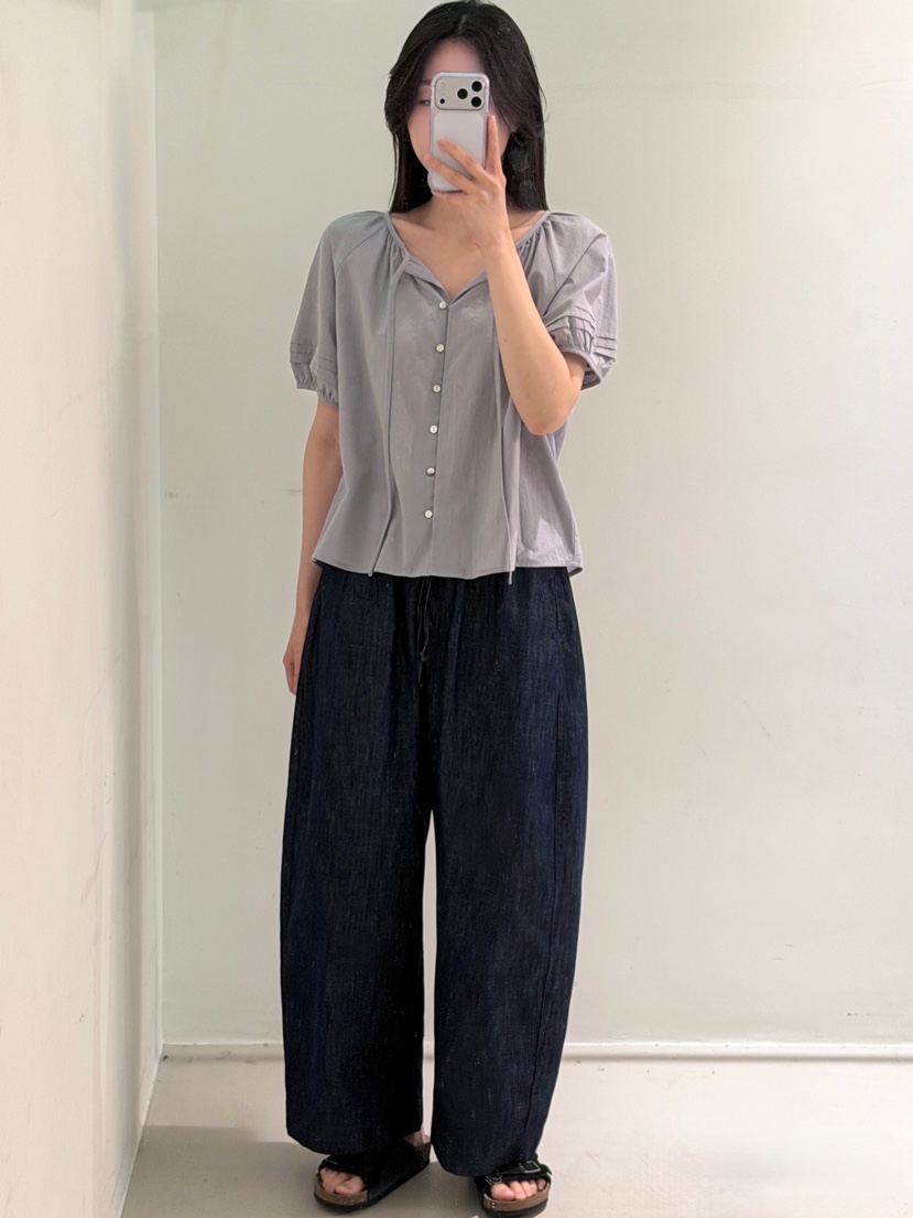 PEPPER-L韓國直郵女士新品熱賣職業人氣26春夏襯衫蕾絲衫PEPPER襯衫/蕾絲衫