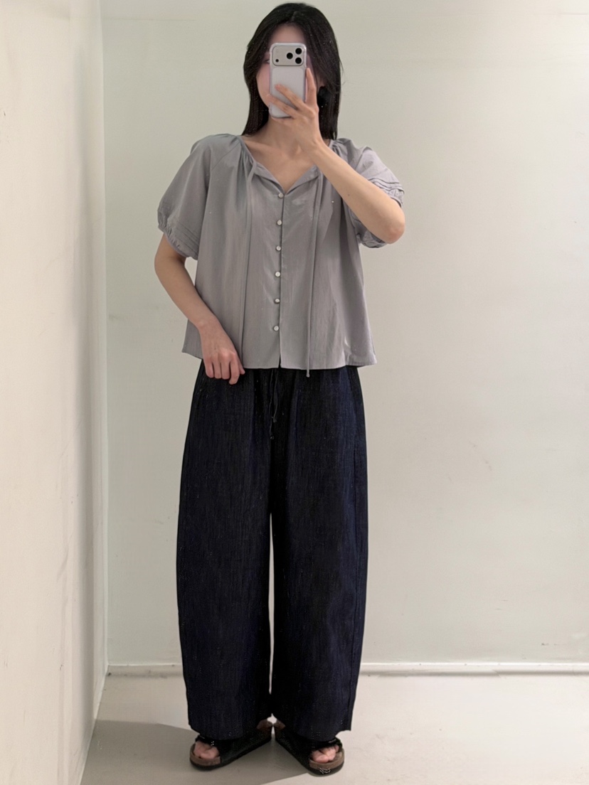 PEPPER-L韓國直郵女士新品熱賣職業人氣26春夏襯衫蕾絲衫PEPPER襯衫/蕾絲衫