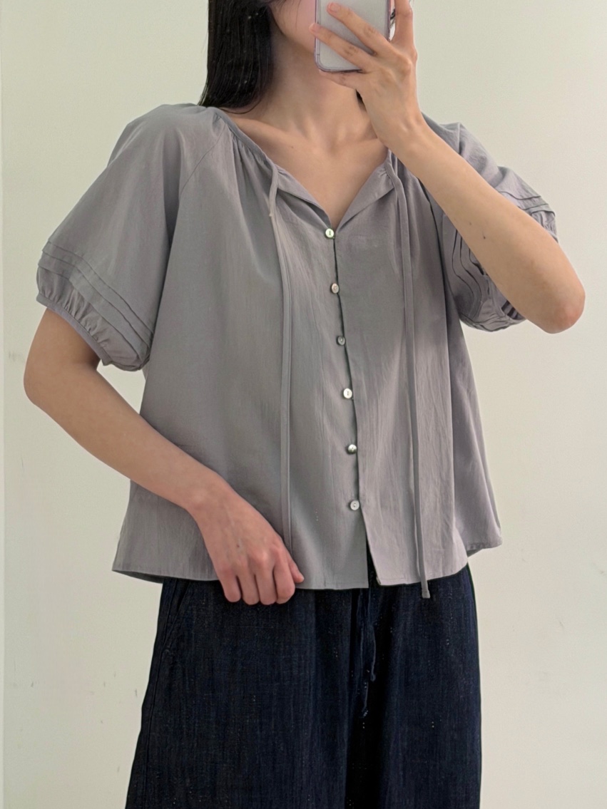 PEPPER-L韓國直郵女士新品熱賣職業人氣26春夏襯衫蕾絲衫PEPPER襯衫/蕾絲衫