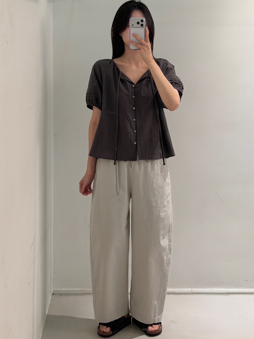 PEPPER-L韓國直郵女士新品熱賣職業人氣26春夏襯衫蕾絲衫PEPPER襯衫/蕾絲衫