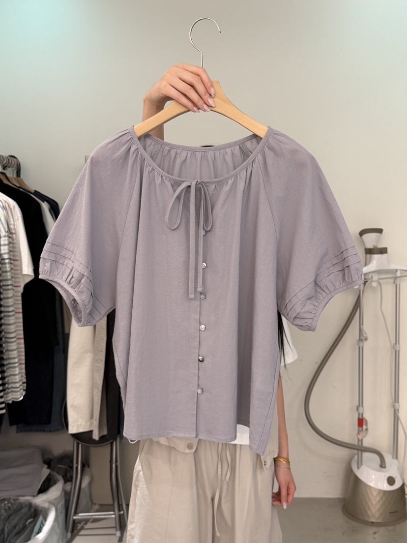 PEPPER-L韓國直郵女士新品熱賣職業人氣26春夏襯衫蕾絲衫PEPPER襯衫/蕾絲衫圖色3