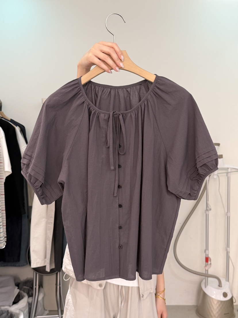 PEPPER-L韓國直郵女士新品熱賣職業人氣26春夏襯衫蕾絲衫PEPPER襯衫/蕾絲衫圖色4