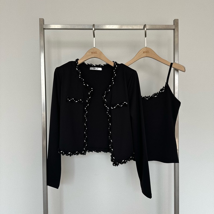 SOUIT韓國直郵實拍女士新品時尚推薦人氣休閑職業26春夏套裝SOUIT by mabel-L套裝