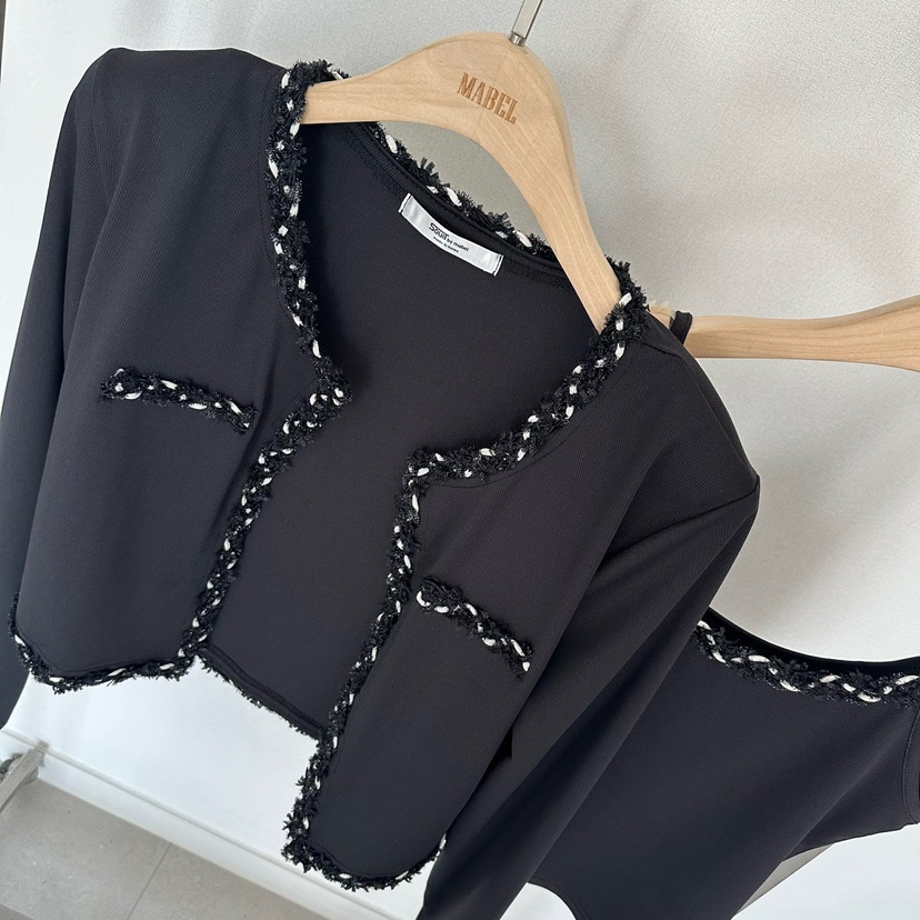 SOUIT韓國直郵實拍女士新品時尚推薦人氣休閑職業26春夏套裝SOUIT by mabel-L套裝