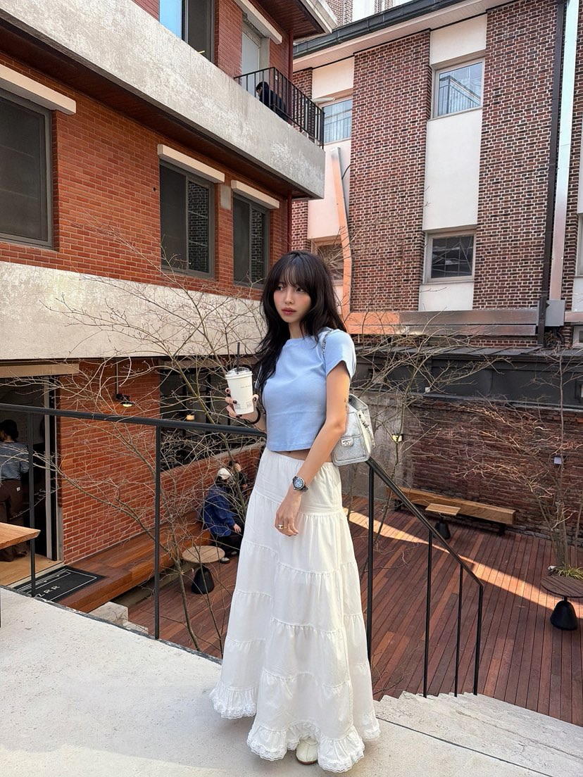 SOLAR韓國直郵實拍女裝新品熱賣休閑時尚26春夏人氣推薦T恤SOLART恤