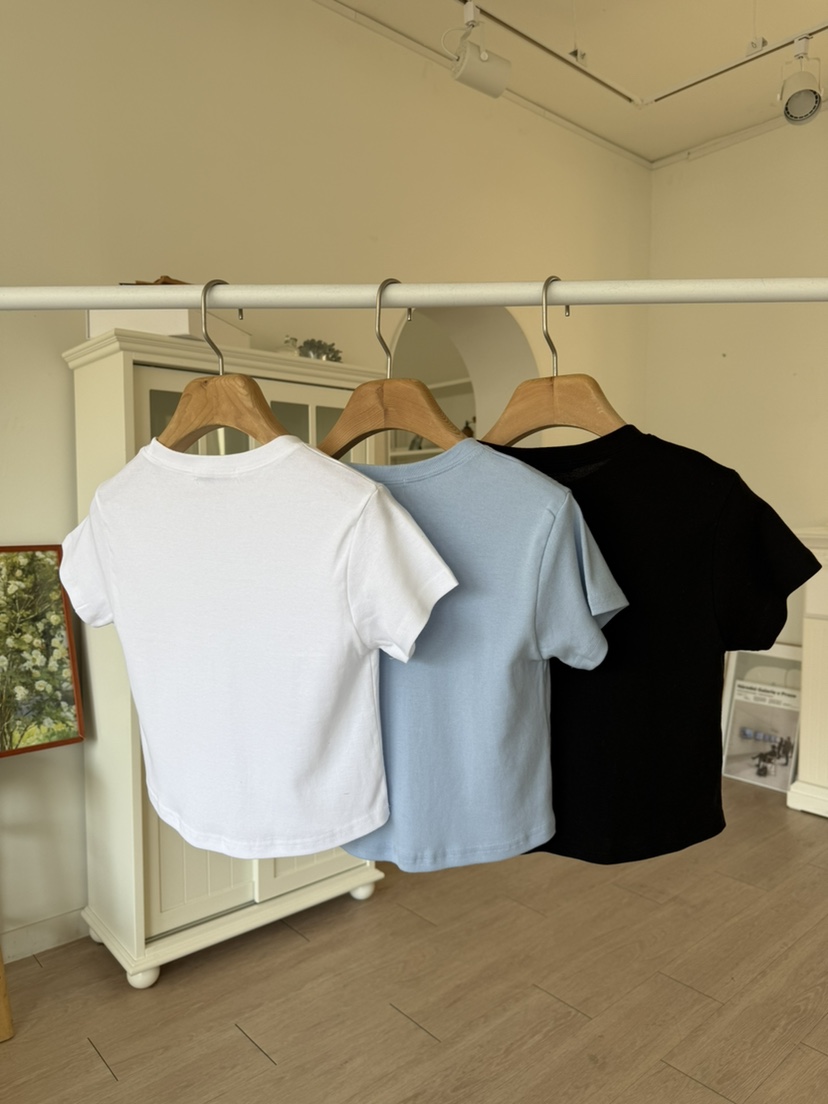 SOLAR韓國直郵實拍女裝新品熱賣休閑時尚26春夏人氣推薦T恤SOLART恤