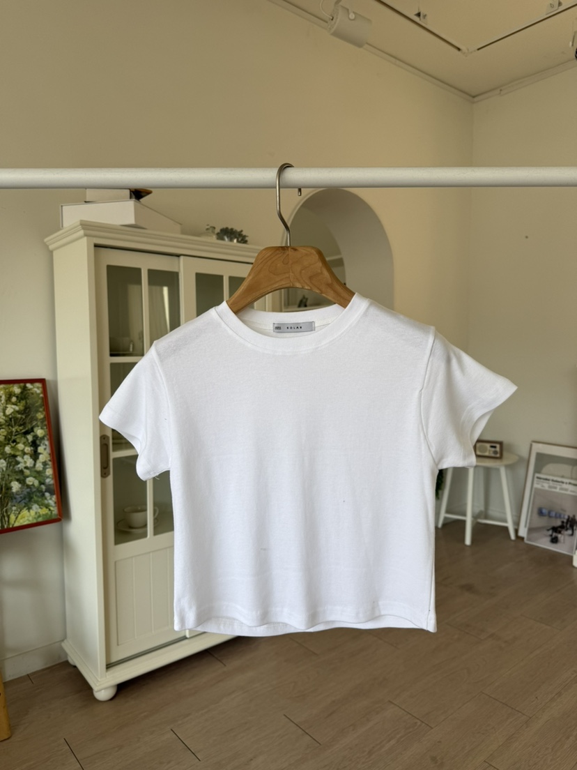 SOLAR韓國直郵實拍女裝新品熱賣休閑時尚26春夏人氣推薦T恤SOLART恤圖色3